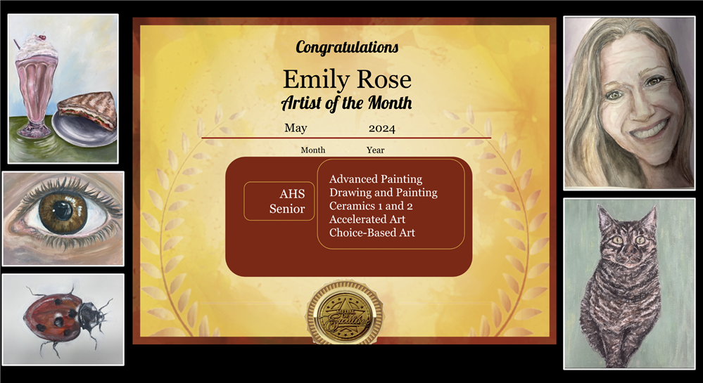 MAY ARTIST OF THE MONTH